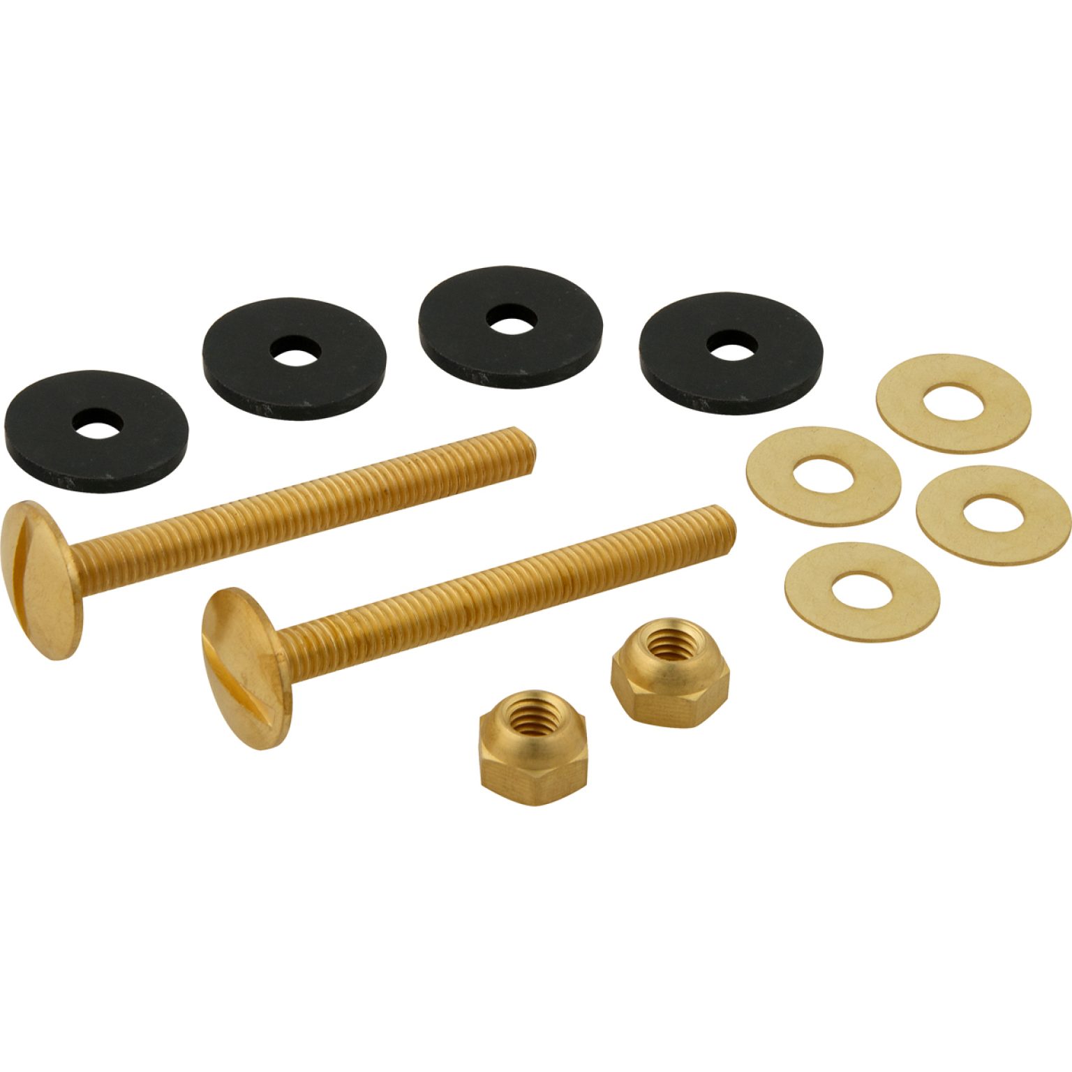 Toilet Tank to Bowl Bolt Kit Solid Brass Bolts