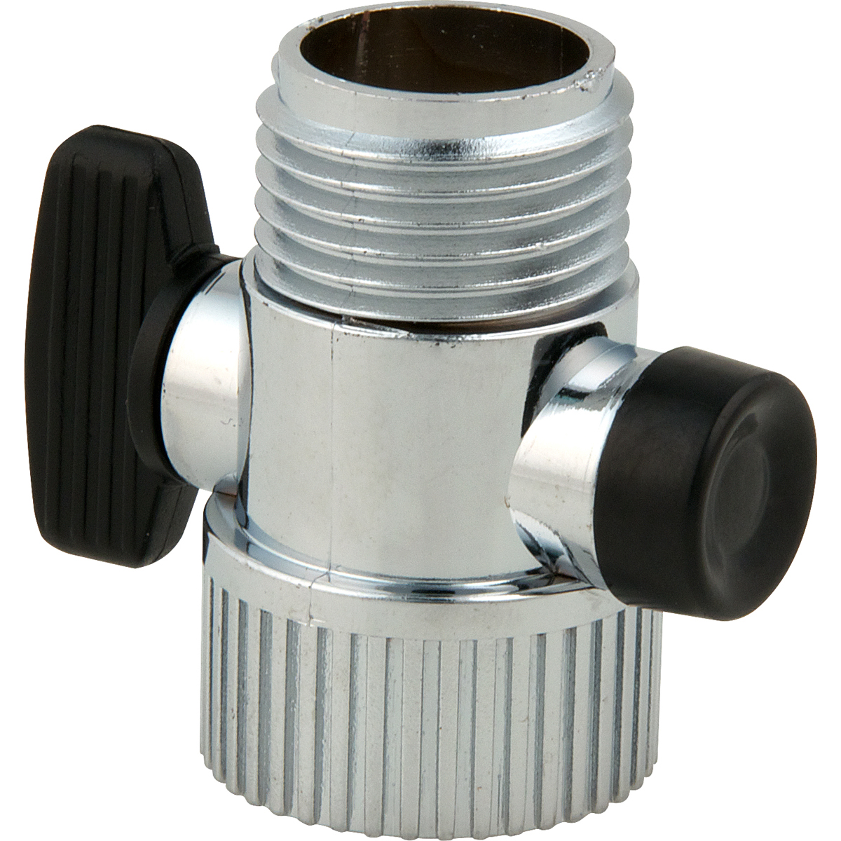 Shower Flow Control Chrome Plastic