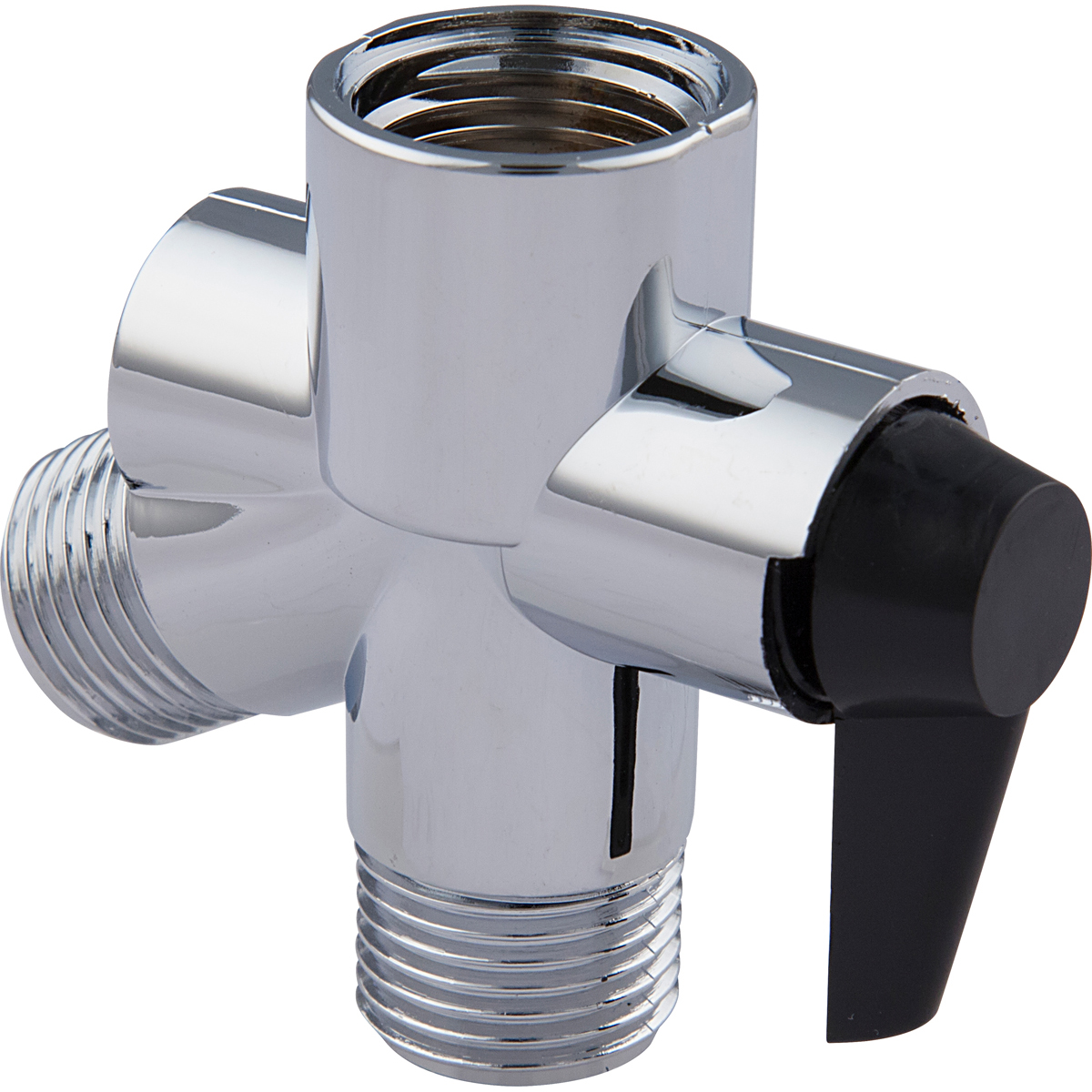 Shower Diverter Valve Chrome Plated Plastic PlumbShop shower-diverter-valve-chrome-plated-plastic-plumbshop