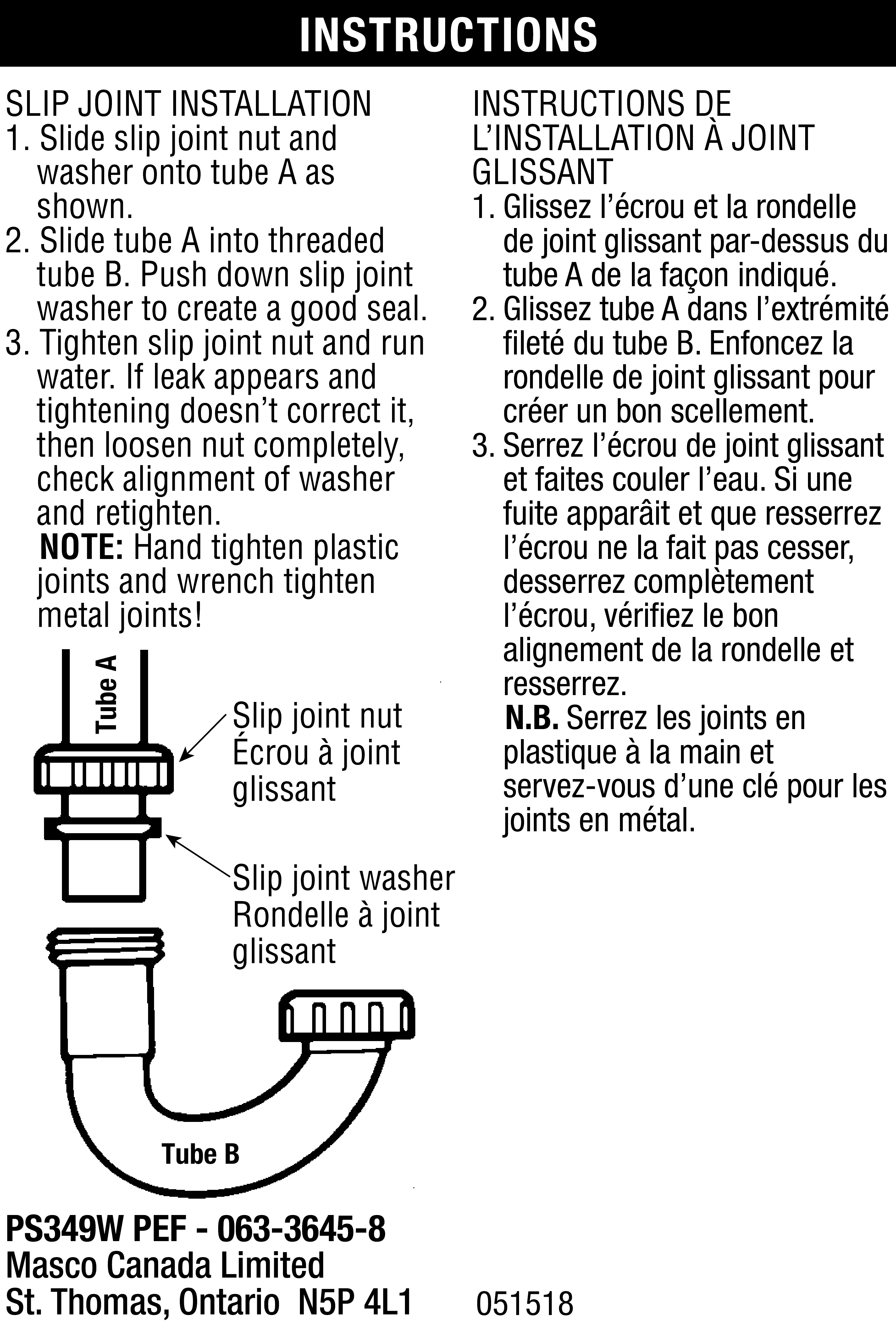 Slip Joint Washer 11/4"