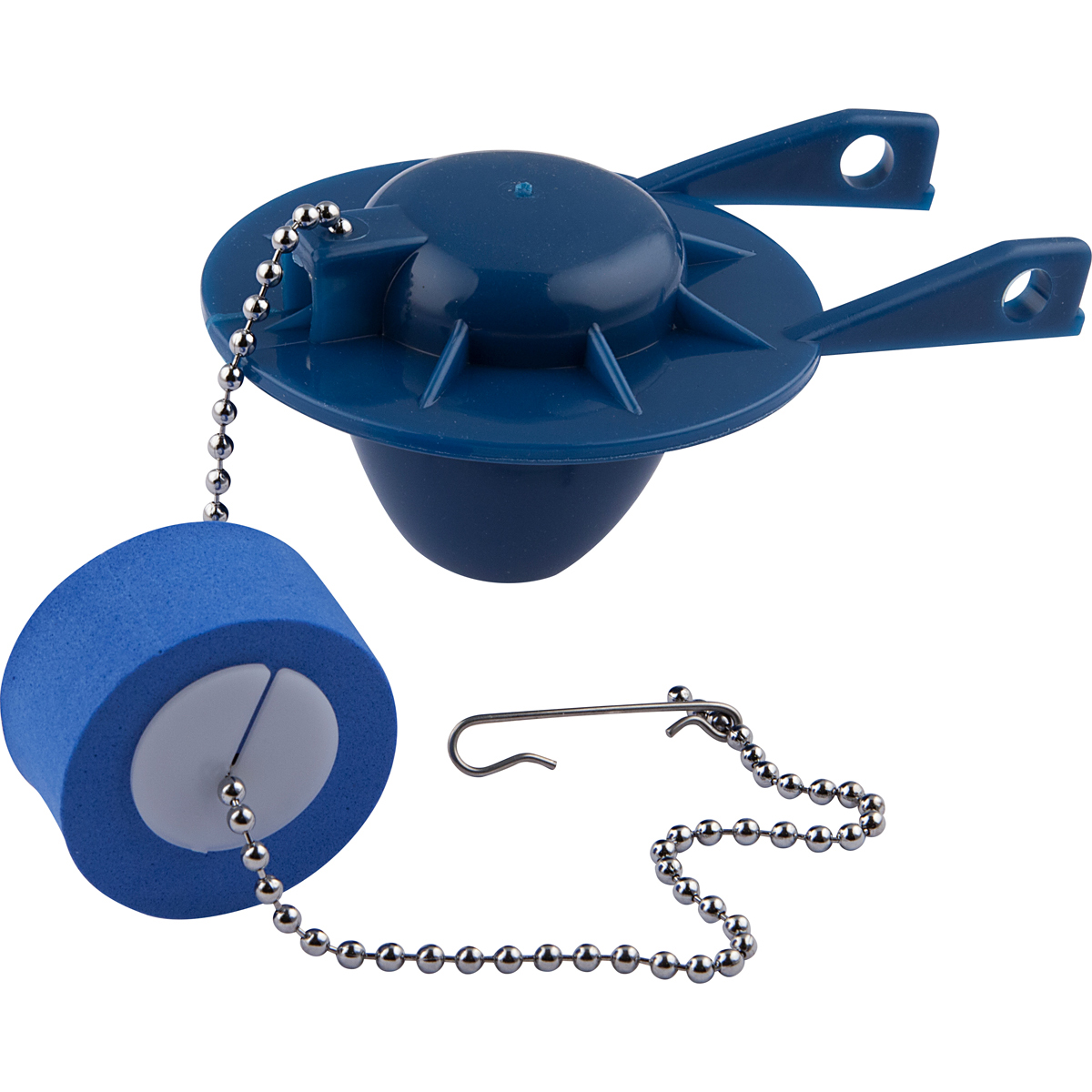 Water saver flapper with adjustable float