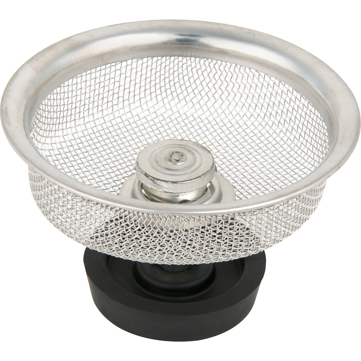 Mesh Basket Strainer With Large Rubber Seal