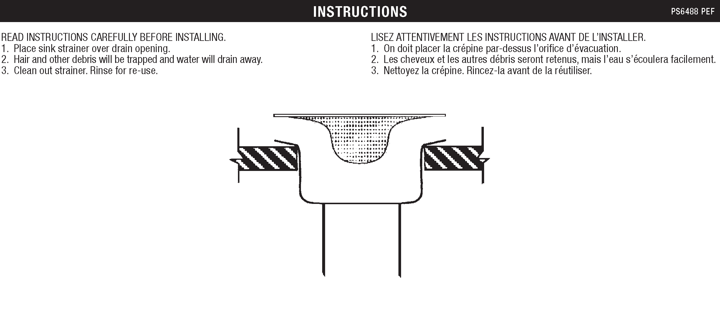 Mesh Basket Strainer Assortment 3 pack