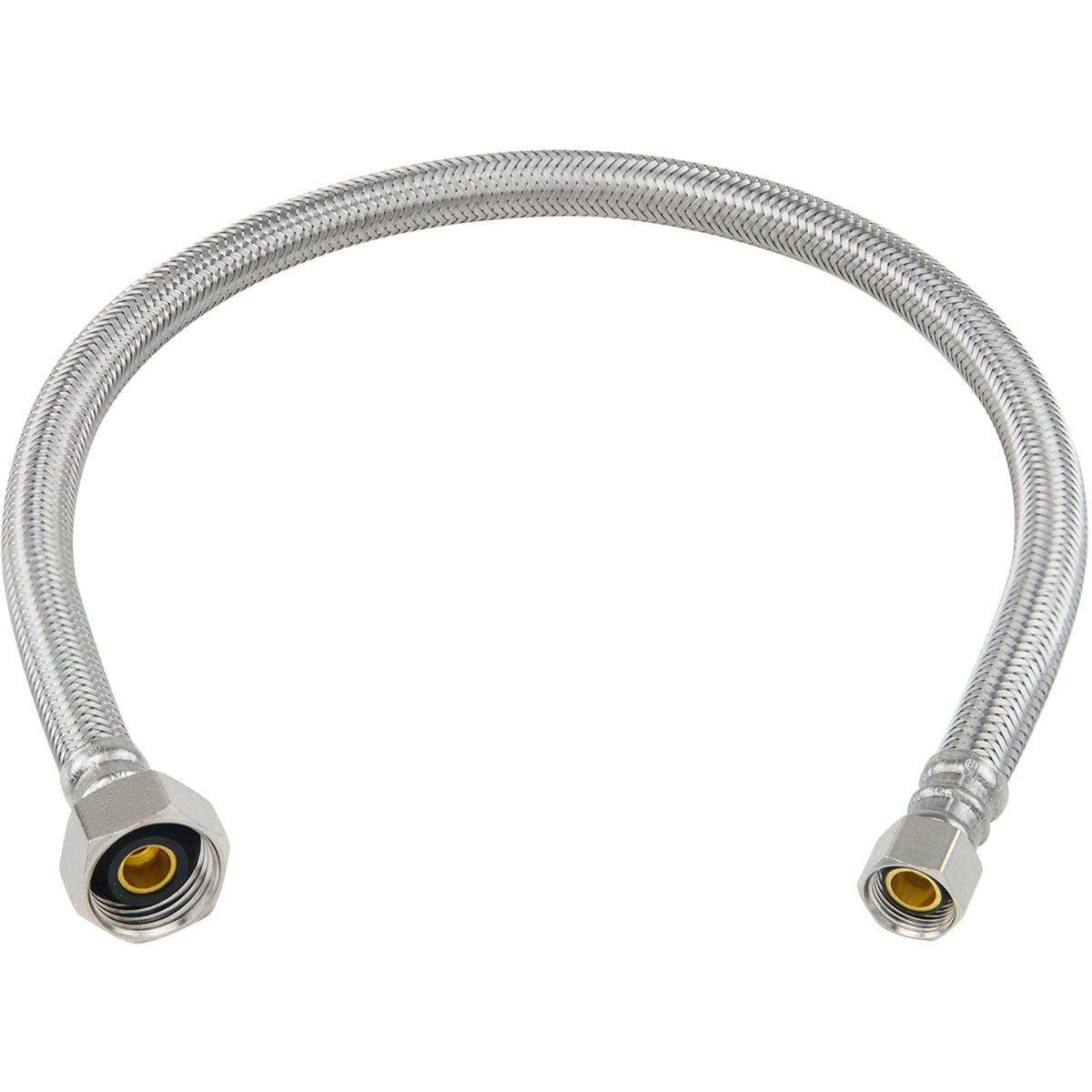 Faucet Connector, 3/8" Comp x 1/2" FIP